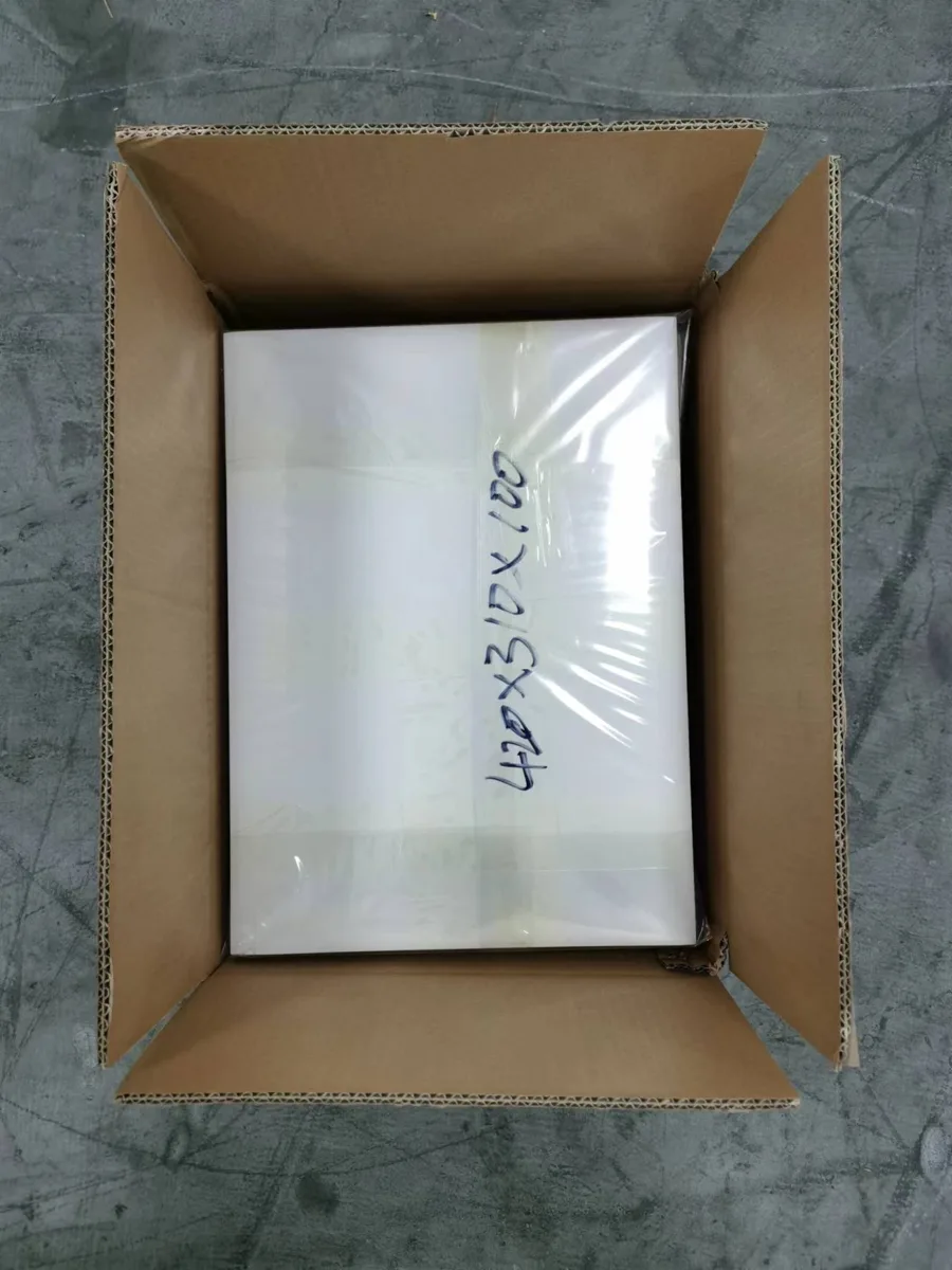 UV DTF AB film (crystal label film) detail